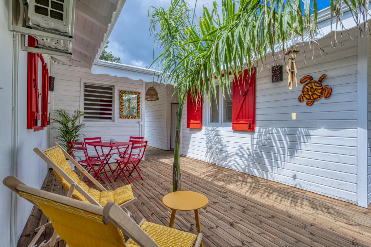 A louer villa 5 chambres Saint François Guadeloupe-accès annexe