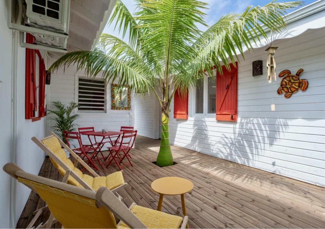 A louer villa 5 chambres Saint François Guadeloupe-accès annexe