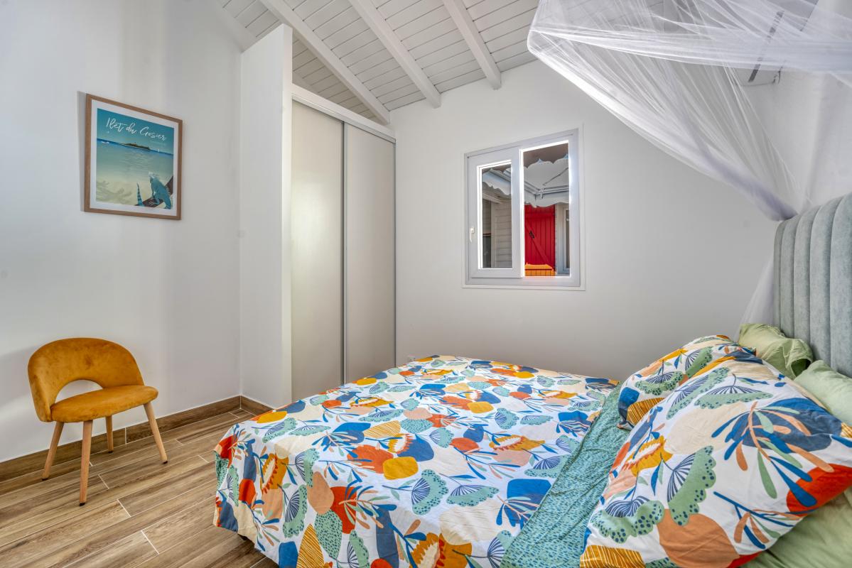 A louer villa 5 chambres Saint François Guadeloupe-chambre