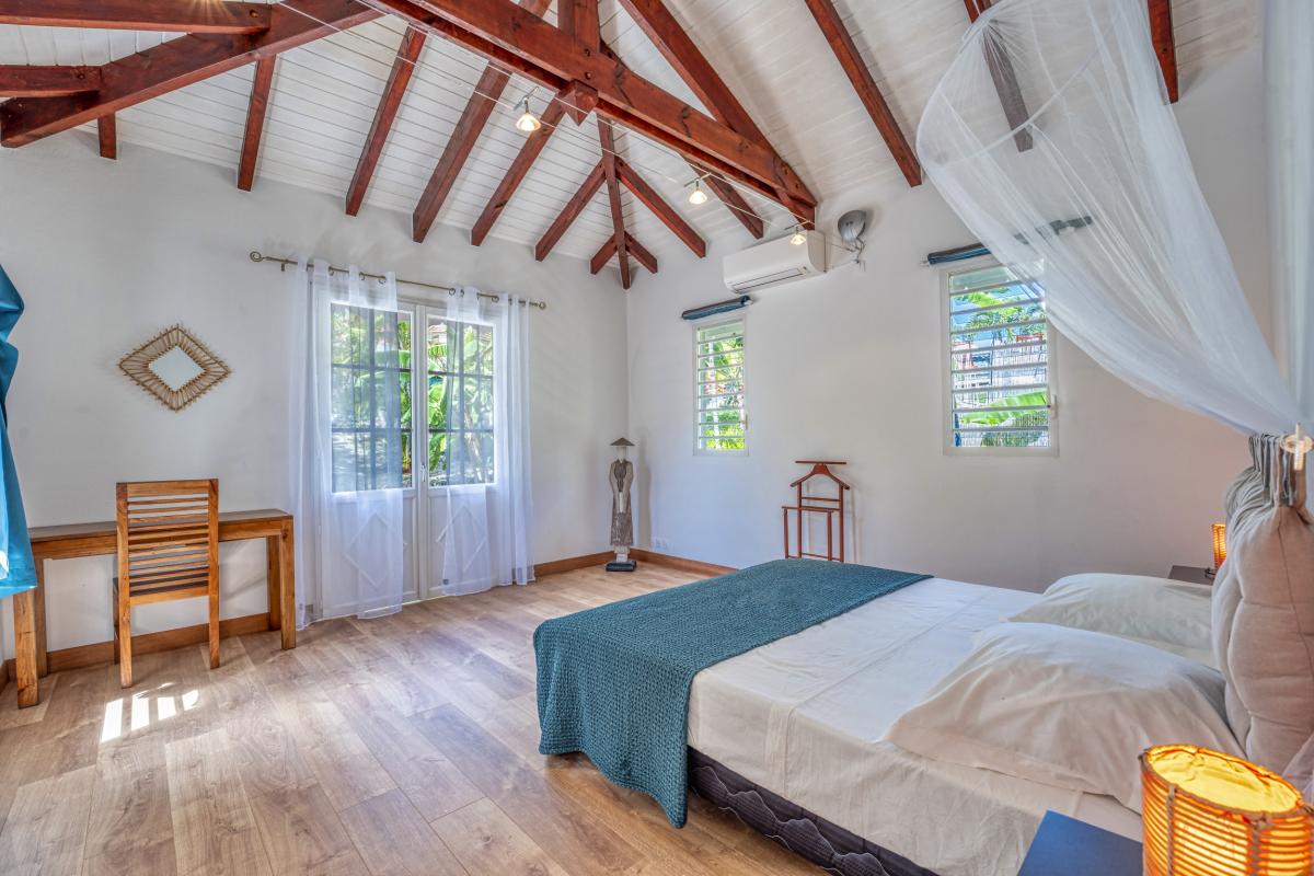 A louer villa 5 chambres Saint François Guadeloupe-chambre