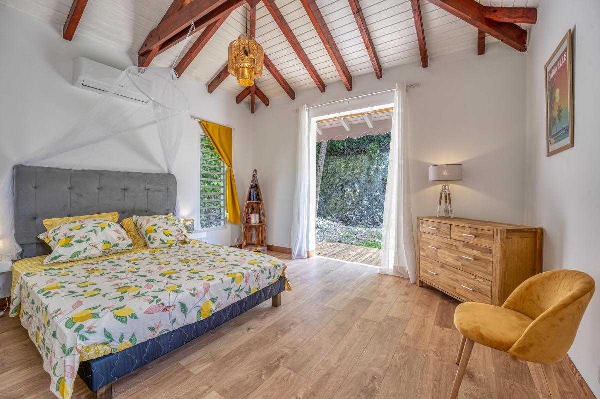 A louer villa 5 chambres Saint François Guadeloupe-chambre