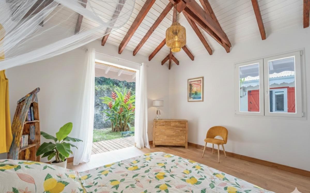 A louer villa 5 chambres Saint François Guadeloupe-chambre