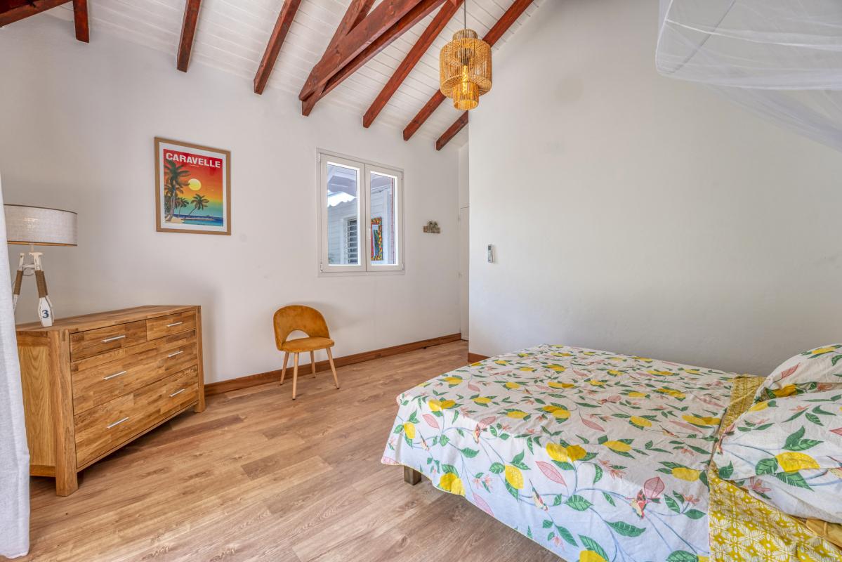 A louer villa 5 chambres Saint François Guadeloupe-chambre