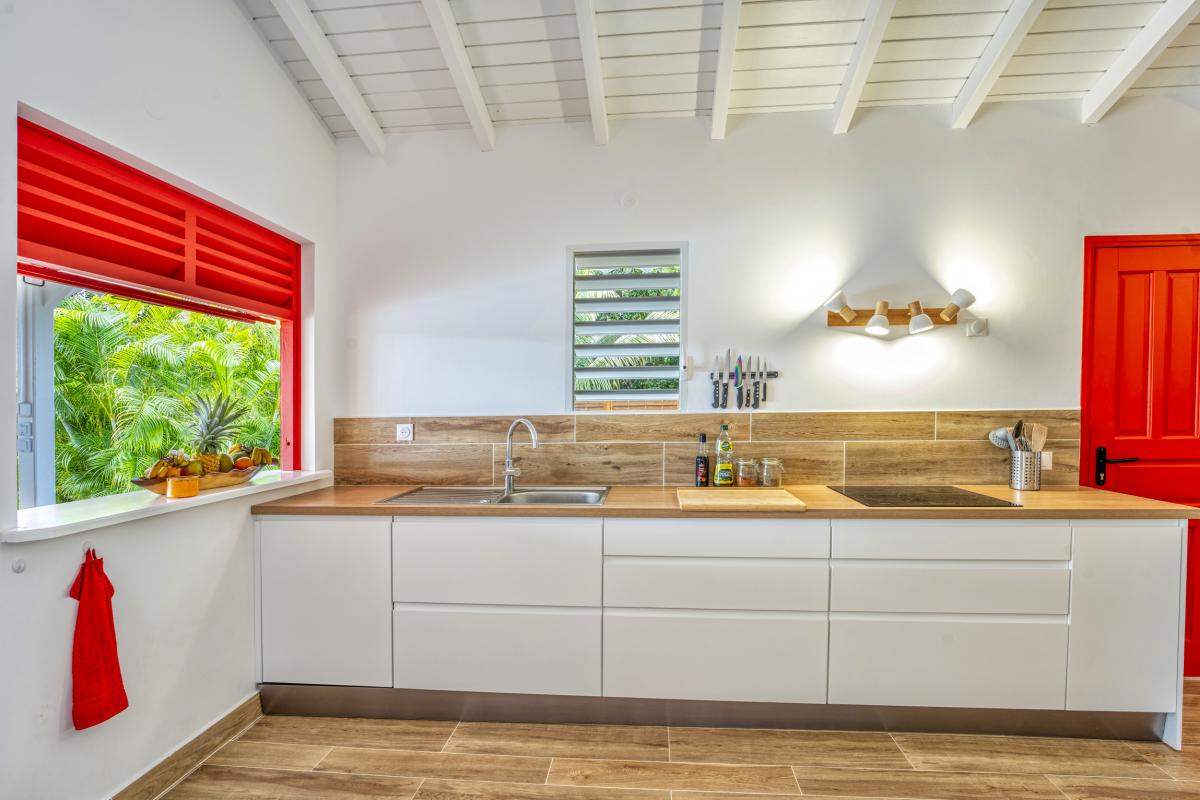 A louer villa 5 chambres Saint François Guadeloupe-cuisine