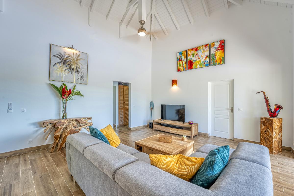 A louer villa 5 chambres Saint François Guadeloupe-salon
