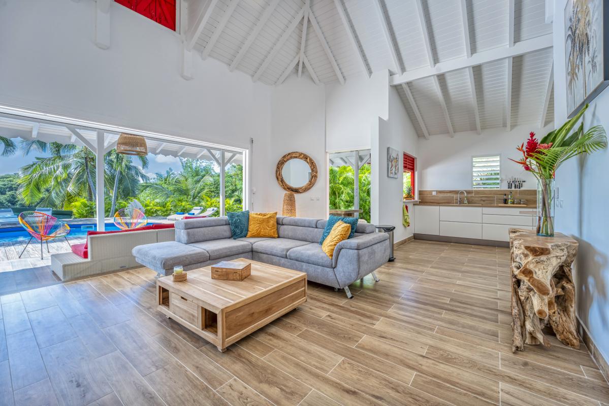 A louer villa 5 chambres Saint François Guadeloupe-terrasse