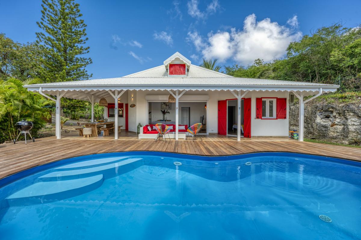 A louer villa 5 chambres Saint François Guadeloupe-vue ensemble