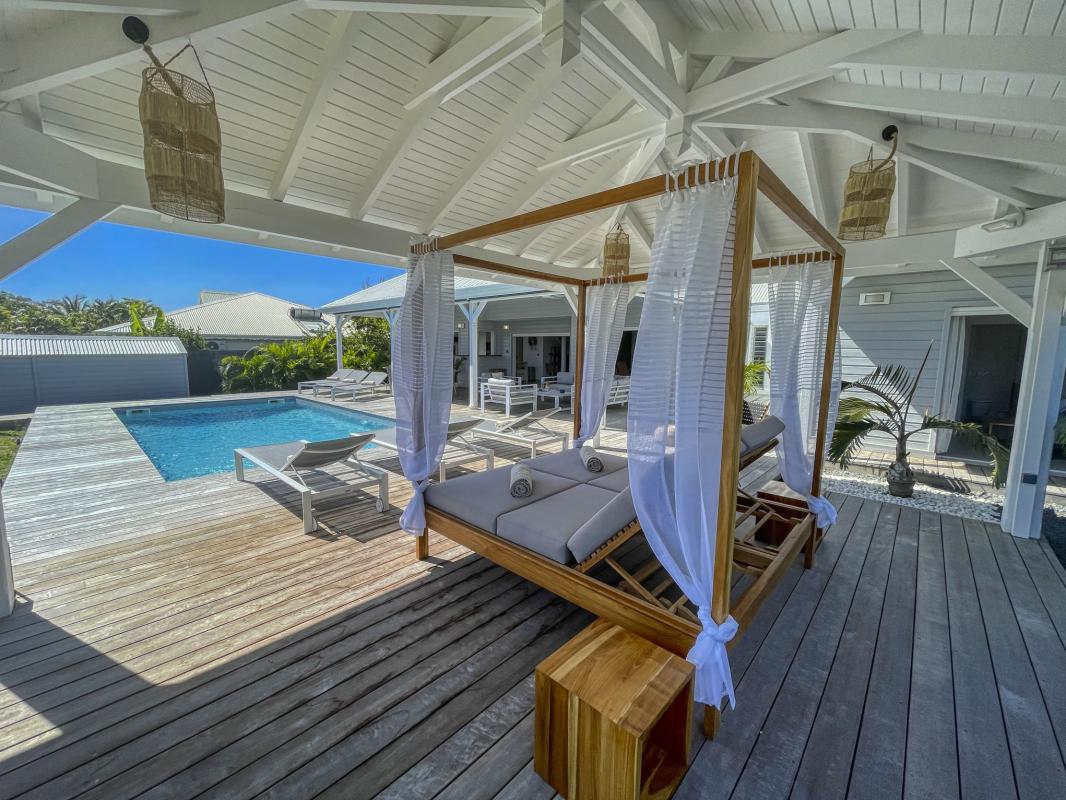 Villa 5 chambres à louer à Saint François Guadeloupe-carbet