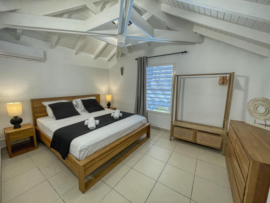 Villa 5 chambres à louer à Saint François Guadeloupe-chambre mezza
