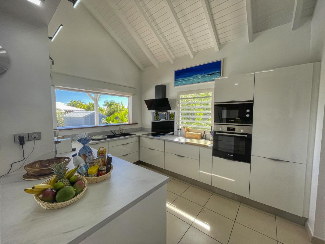 Villa 5 chambres à louer à Saint François Guadeloupe-cuisine