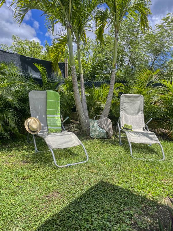 Location Villa 1 chambre Saint François Guadeloupe-transats