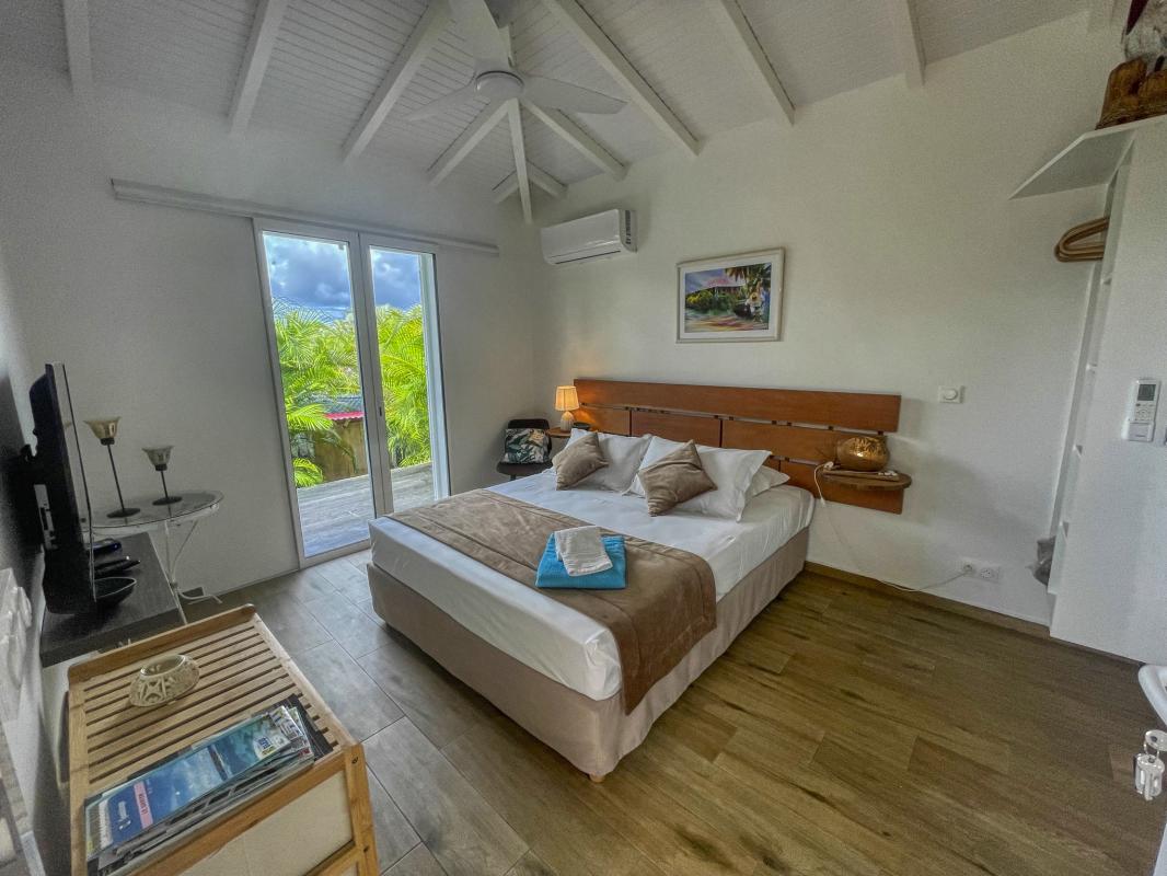 Location villa piscine Saint François Guadeloupe_chambre