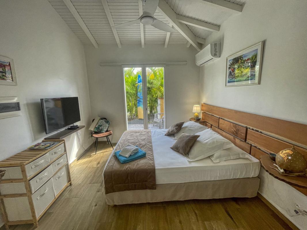 Location villa piscine Saint François Guadeloupe_chambre
