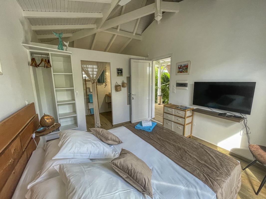 Location villa piscine Saint François Guadeloupe_chambre