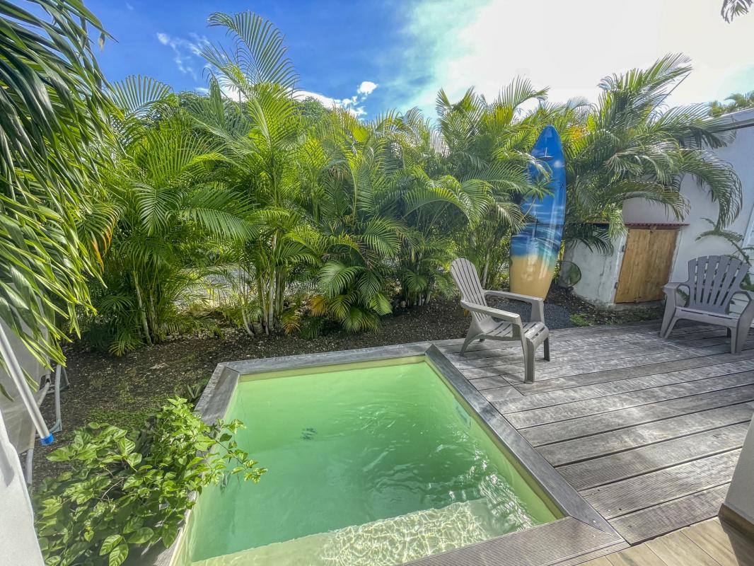 Location villa piscine Saint François Guadeloupe_piscine