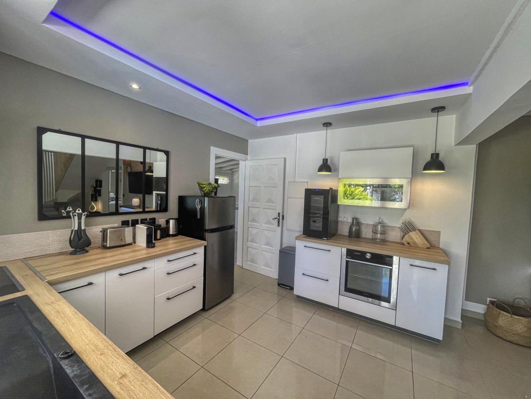 Location Villa 14 personnes Saint François Guadeloupe-cuisine
