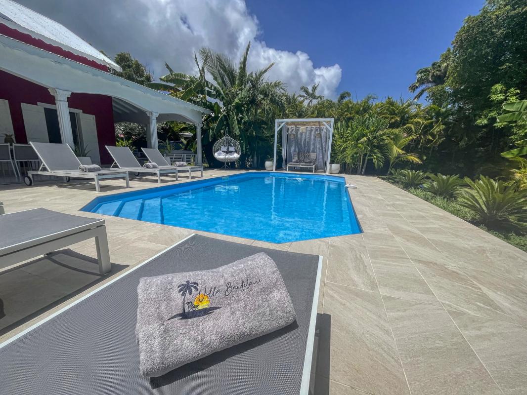 Location Villa 14 personnes Saint François Guadeloupe-piscine