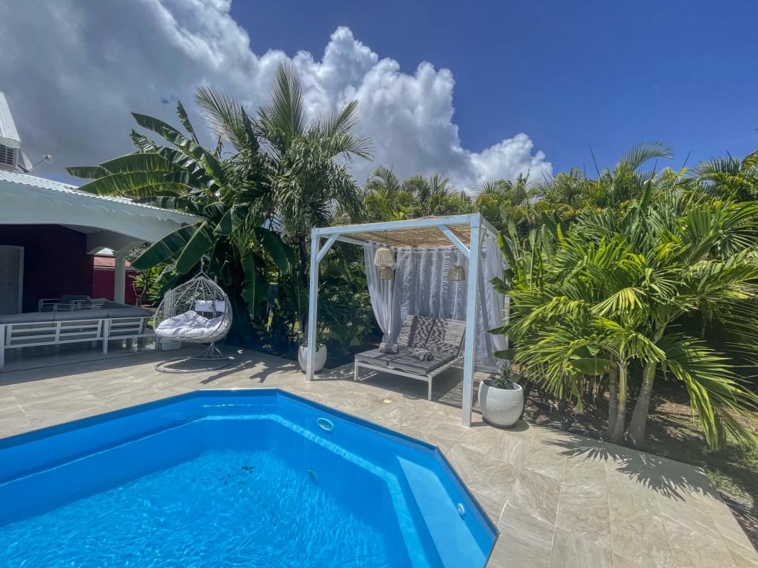 Location Villa 14 personnes Saint François Guadeloupe-piscine