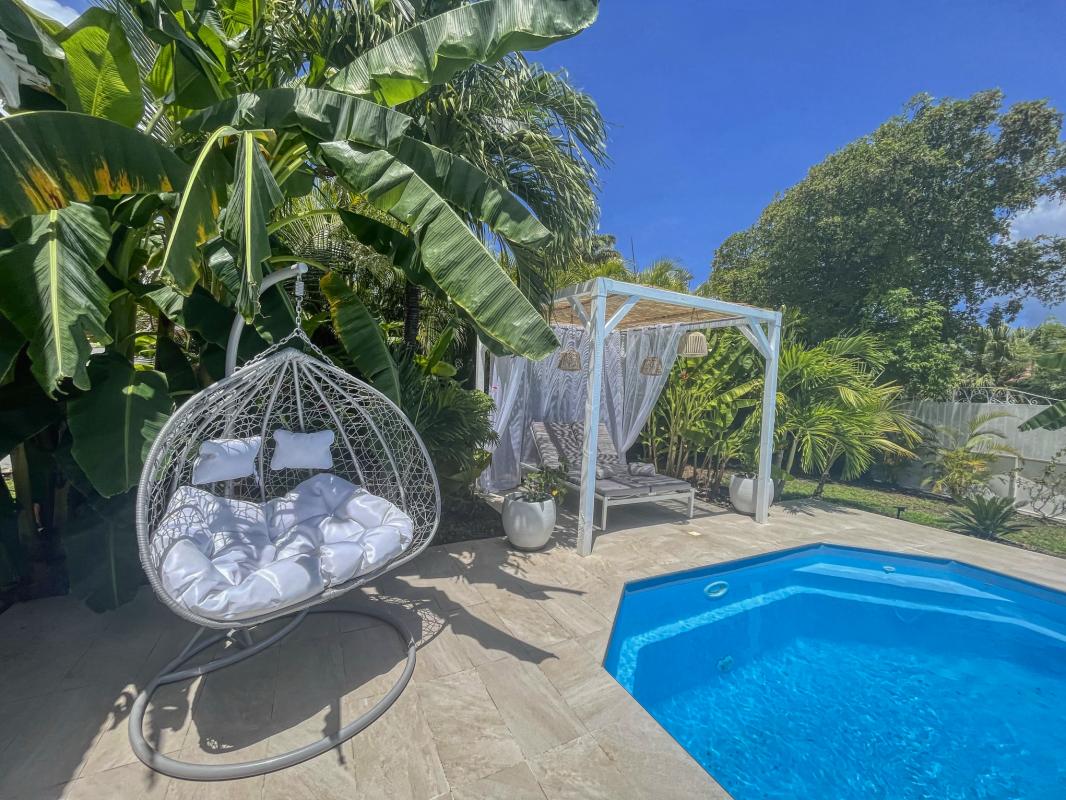 Location Villa 14 personnes Saint François Guadeloupe-piscine