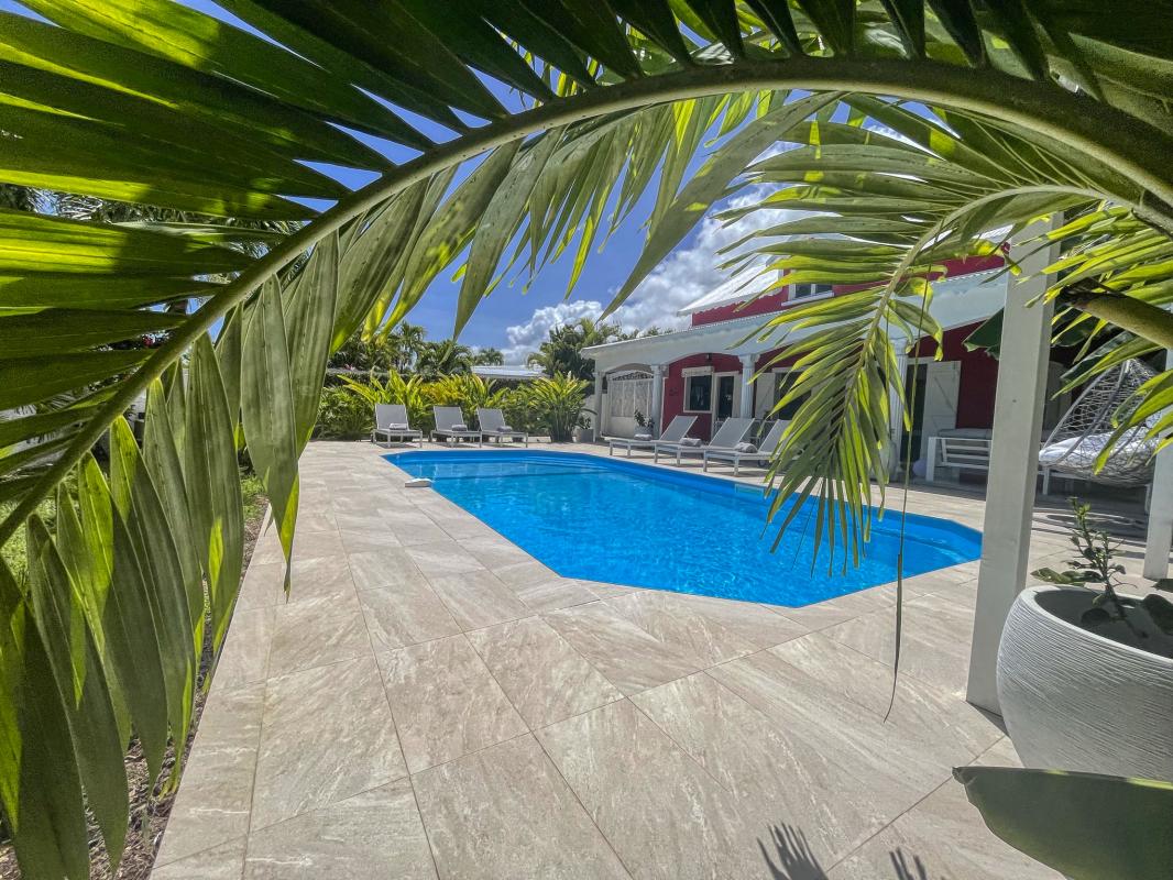 Location Villa 14 personnes Saint François Guadeloupe-piscine