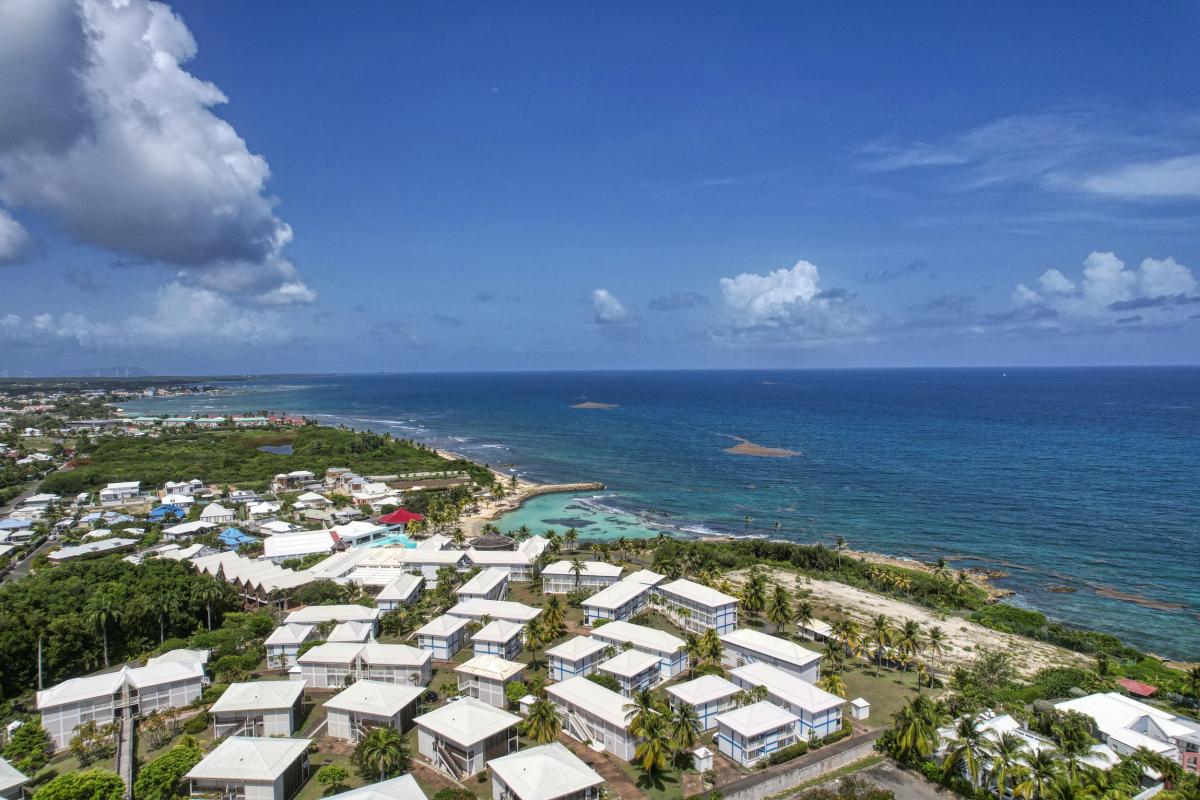 Location Villa 14 personnes Saint François Guadeloupe-Vue du ciel