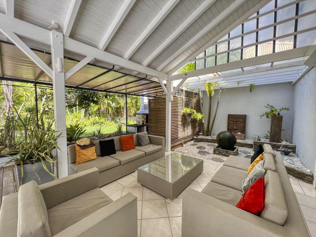 Location villa 6 personnes Saint François Guadeloupe- terrasse