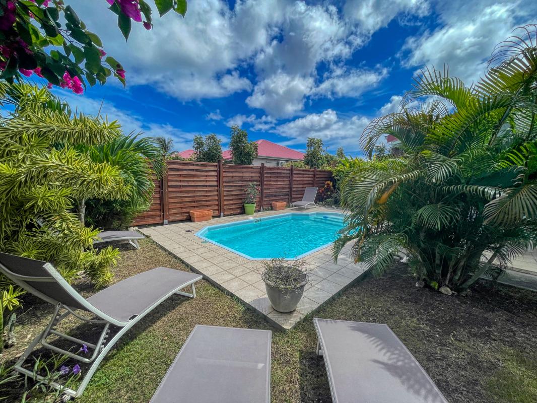 A louer villa 3 chambres Saint François Guadeloupe_ Piscine 