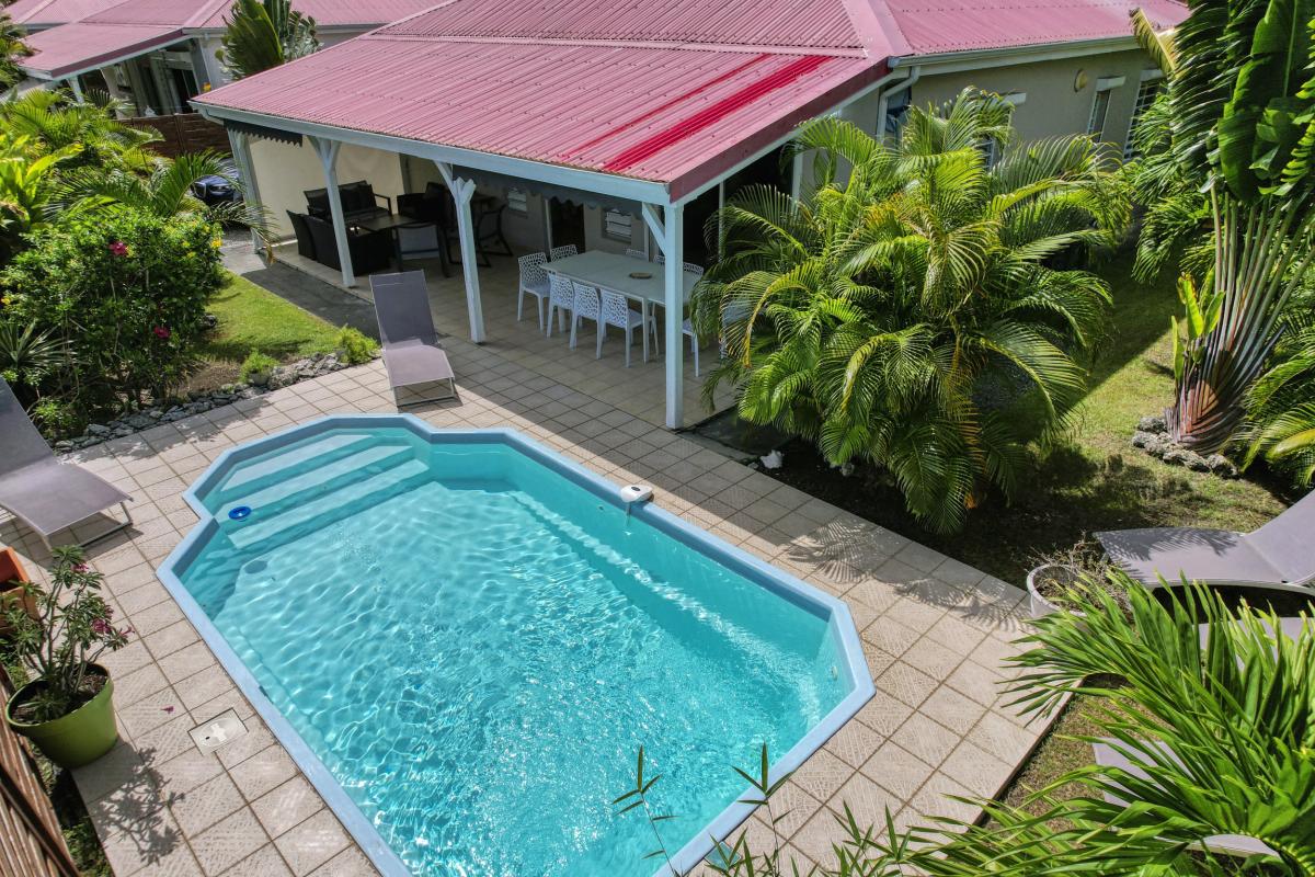 A louer villa 3 chambres Saint François Guadeloupe_ Vue d'ensemble 
