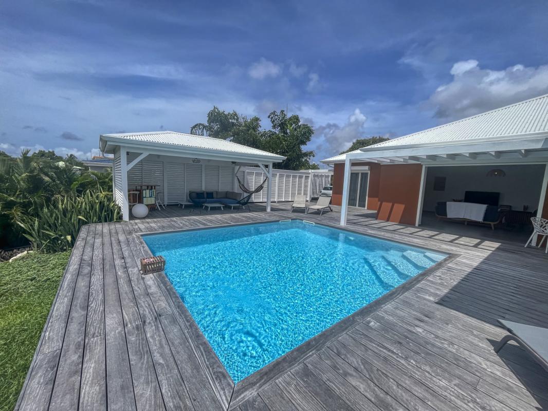 A louer villa 3 chambres piscine Saint François Guadeloupe_ Piscine
