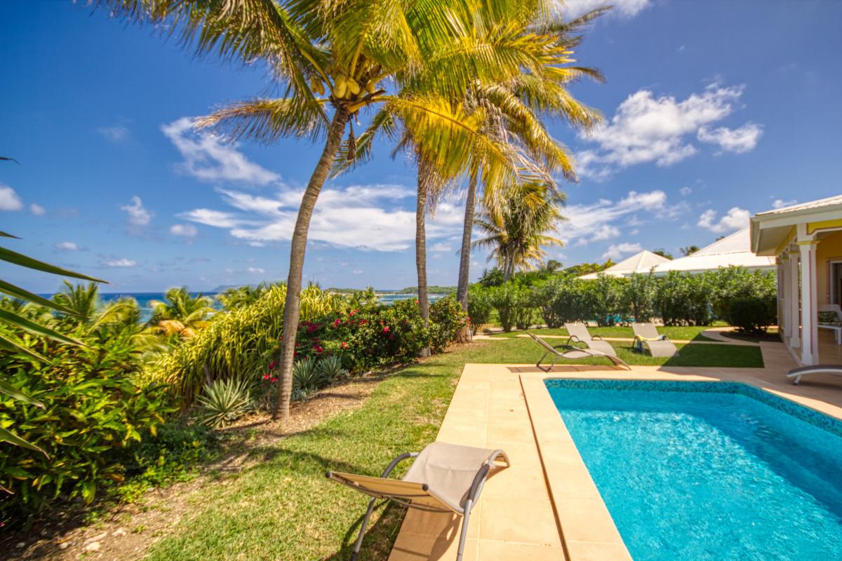 Location villa 3 chambres pour 6 personnes avec piscine et vue mer - Saint François en Guadeloupe