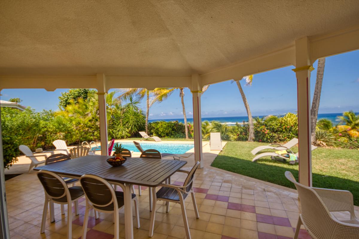 Location villa 3 chambres pour 6 personnes avec piscine et vue mer - Saint François en Guadeloupe