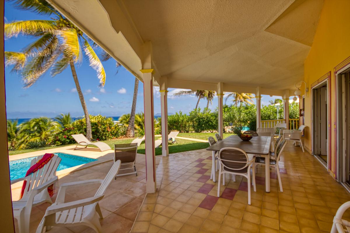 Location villa 3 chambres pour 6 personnes avec piscine et vue mer - Saint François en Guadeloupe