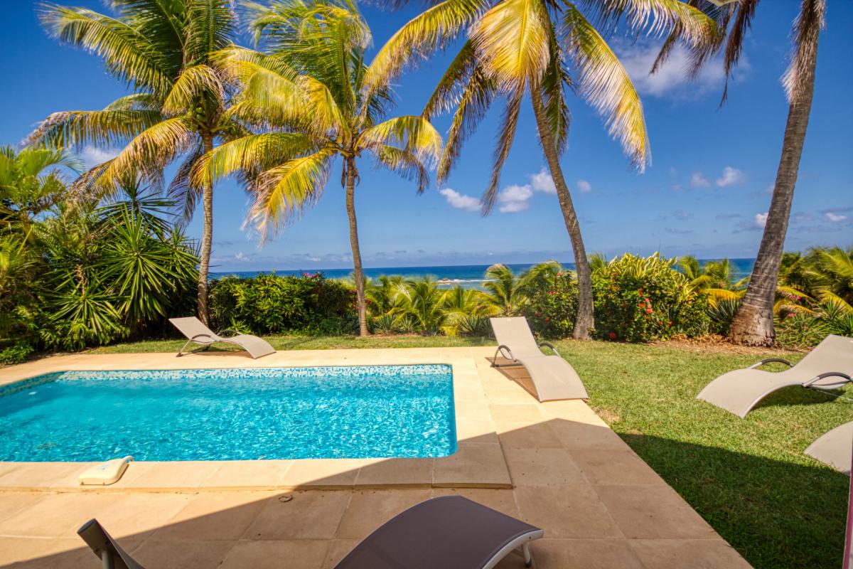 Location villa 3 chambres pour 6 personnes avec piscine et vue mer - Saint François en Guadeloupe