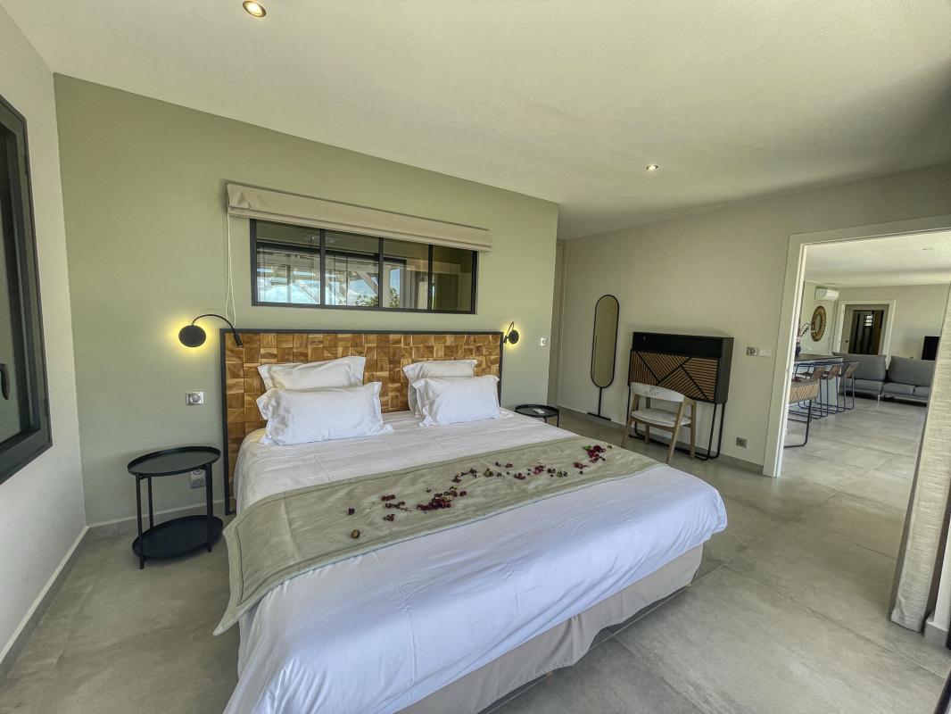 A louer villa 4 chambres vue mer Saint François Guadeloupe_ Chambre du bas 