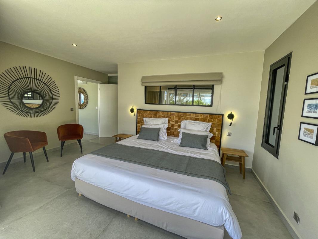 A louer villa 4 chambres vue mer Saint François Guadeloupe_ Chambre du bas 