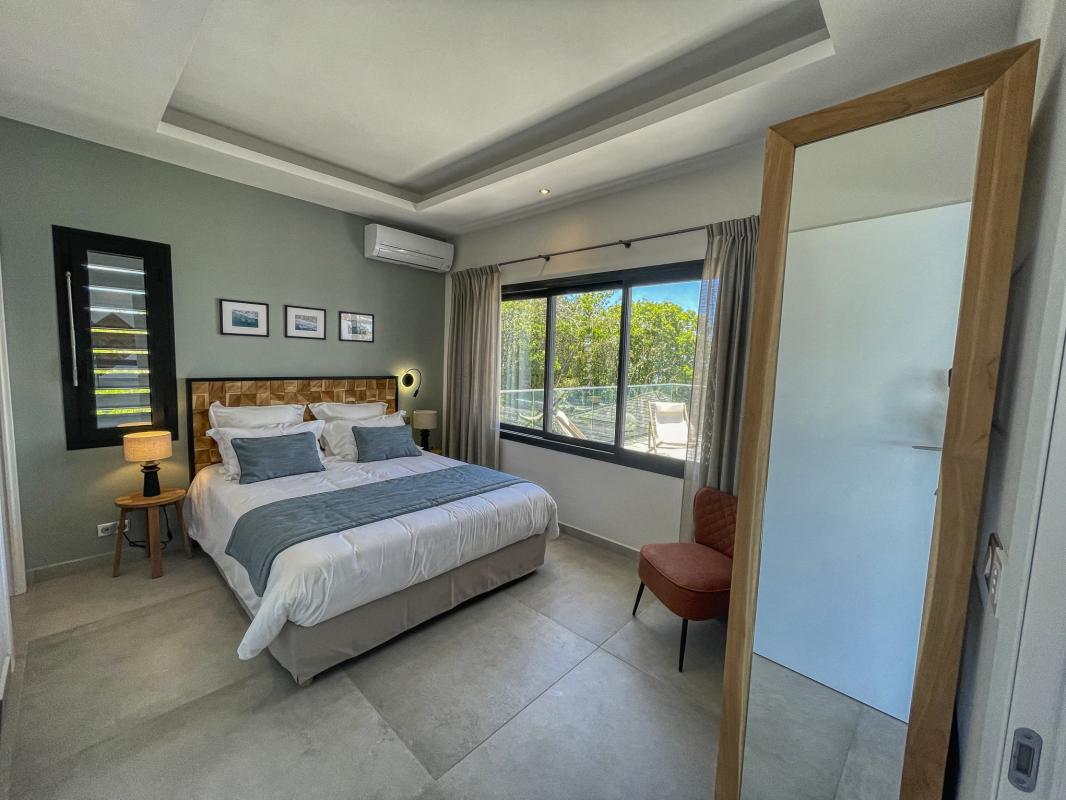 A louer villa 4 chambres vue mer Saint François Guadeloupe_ Chambre Haut 