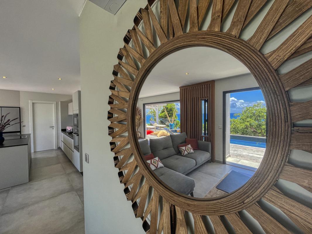 A louer villa 4 chambres vue mer Saint François Guadeloupe_ Miroir 