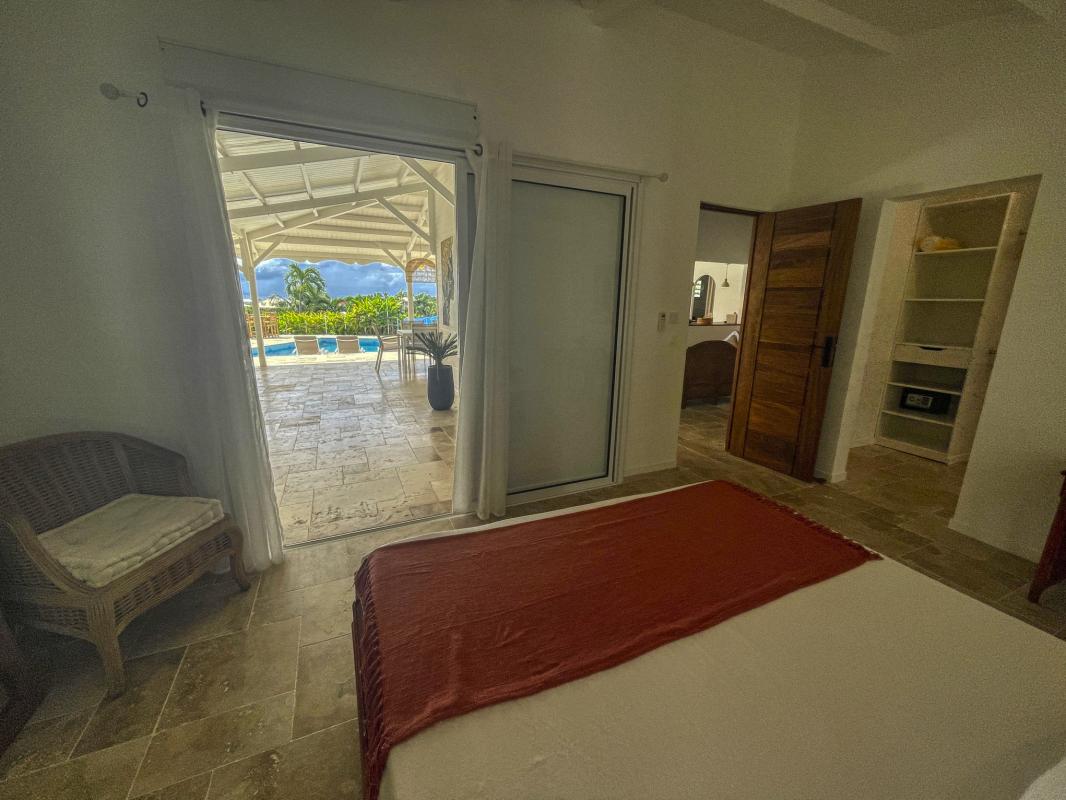 A louer villa 8 personnes Saint François Guadeloupe_ Chambre 1 