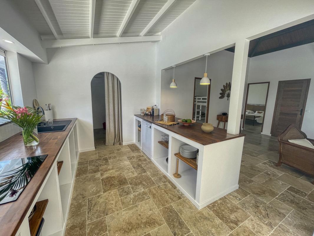 A louer villa 8 personnes Saint François Guadeloupe_ Cuisine 