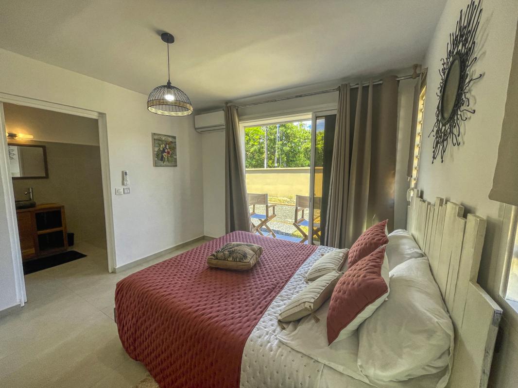 A louer villa proche plage à pieds Saint François Guadeloupe_ Chambre 1 