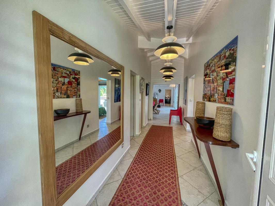 Location villa Saint François Guadeloupe_couloir
