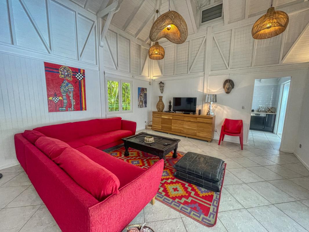 Location villa Saint François Guadeloupe_pièce à vivre