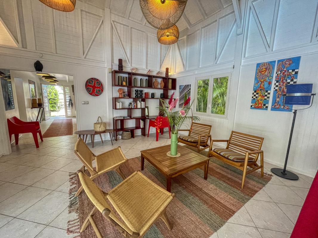 Location villa Saint François Guadeloupe_pièce à vivre