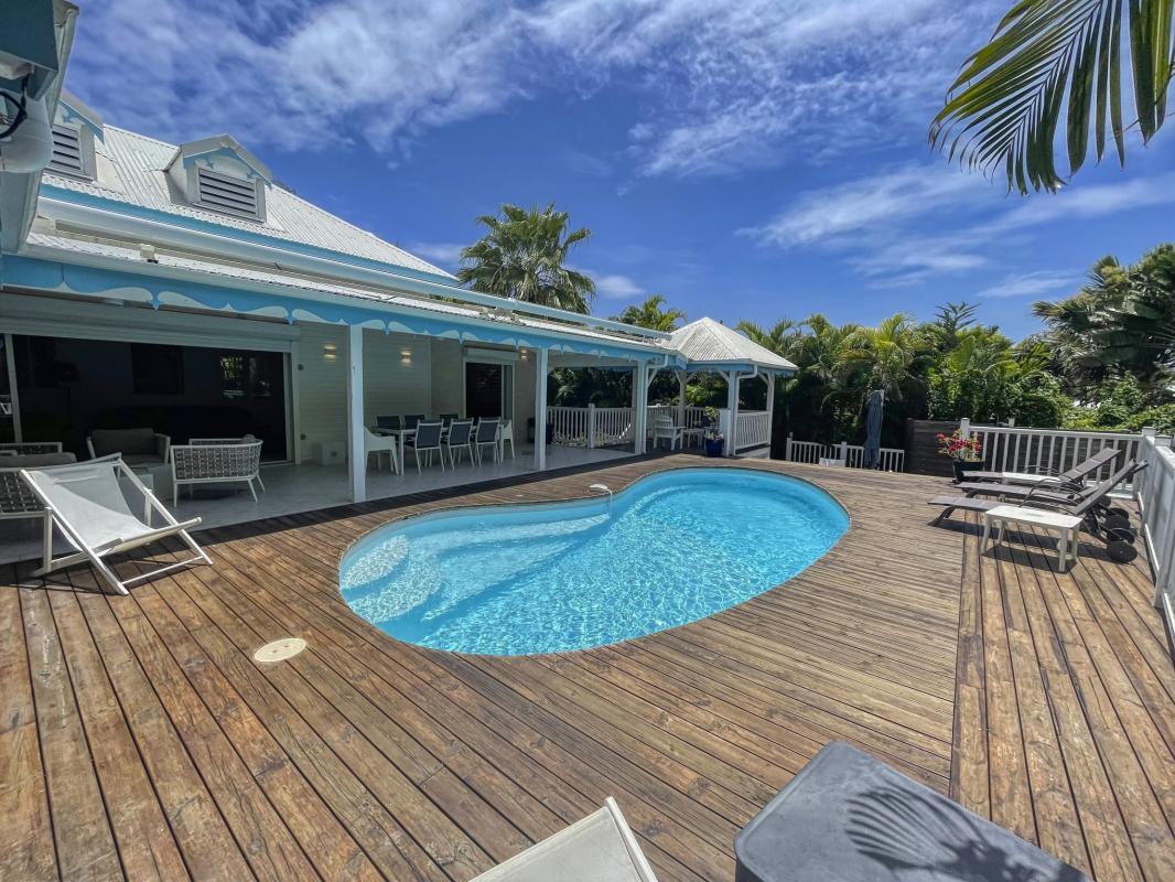 Location villa Saint François Guadeloupe_piscine