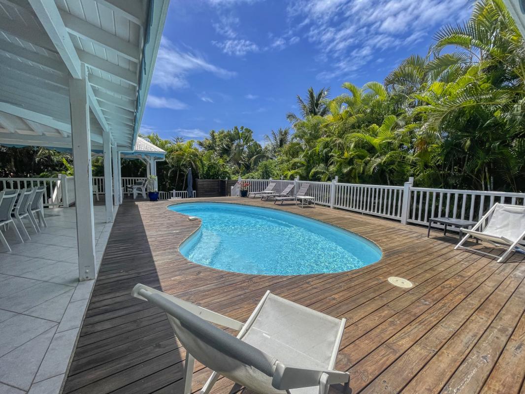 Location villa Saint François Guadeloupe_piscine