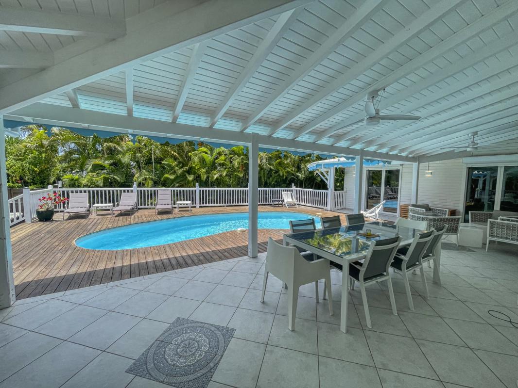 Location villa Saint François Guadeloupe_terrasse