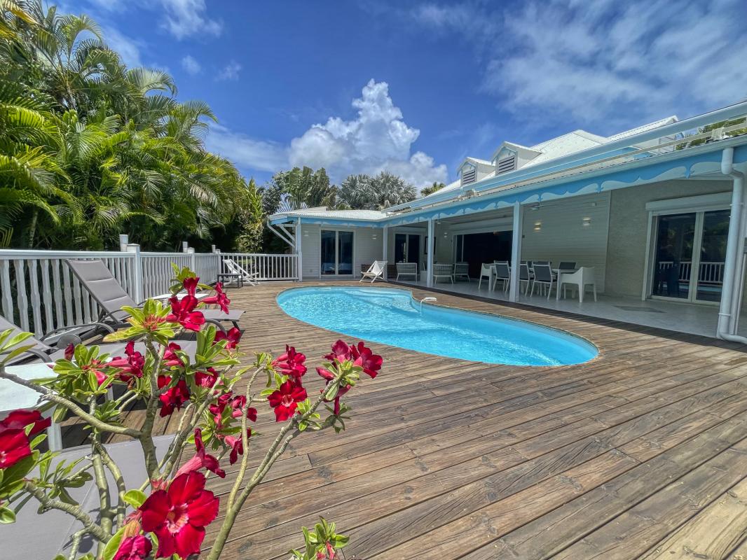 Location villa Saint François Guadeloupe_vue ensemble