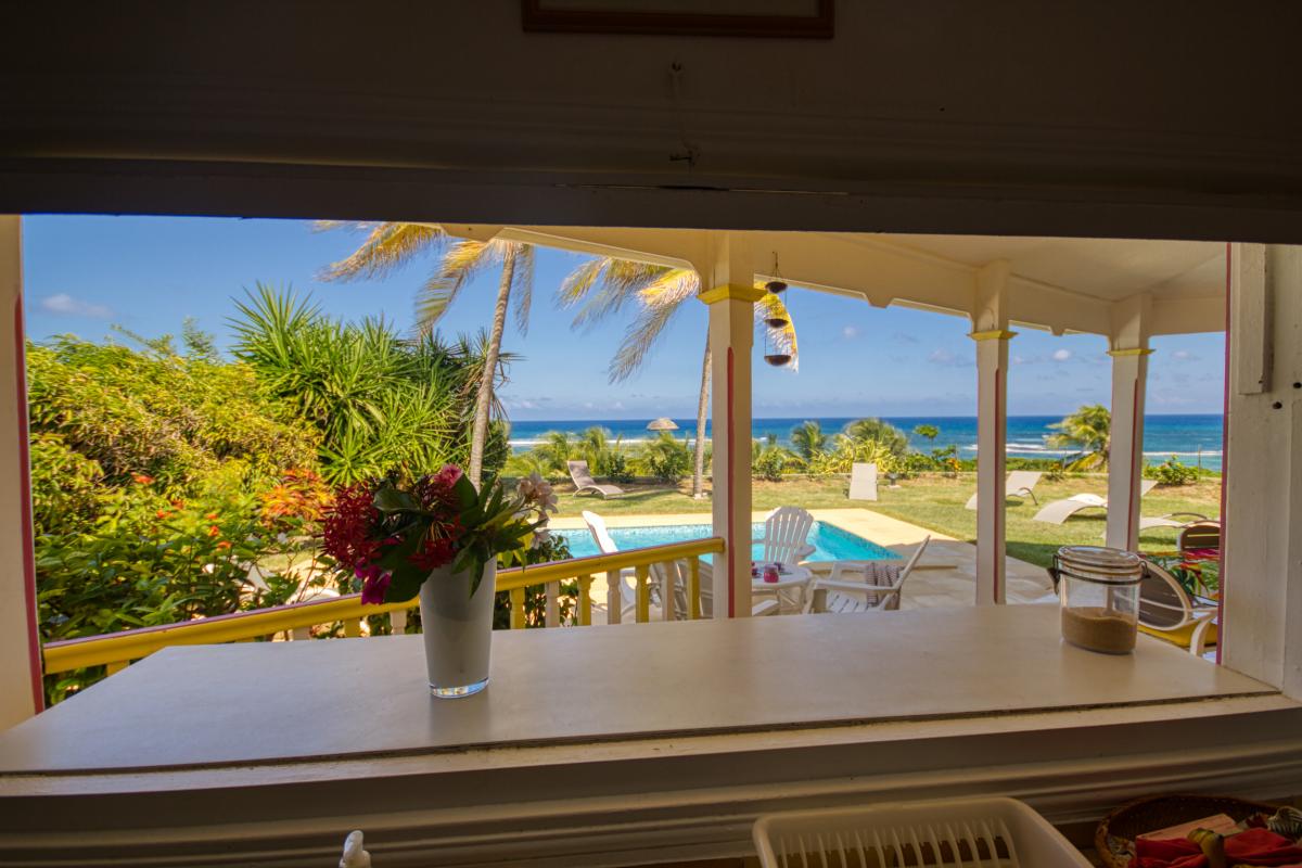 Location villa 3 chambres pour 6 personnes avec piscine et vue mer - Saint François en Guadeloupe