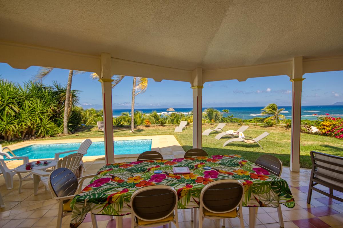 Location villa 3 chambres pour 6 personnes avec piscine et vue mer - Saint François en Guadeloupe