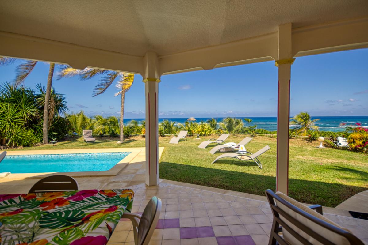 Location villa 3 chambres pour 6 personnes avec piscine et vue mer - Saint François en Guadeloupe